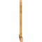 Ekena Millwork Portland Rough Sawn Timber Gable Bracket, Western Red Cedar, 108"W x 72"H x 4"D x 6"F, 16/12 Pitch GBW108X72X0406POR00RWR - alternate 4